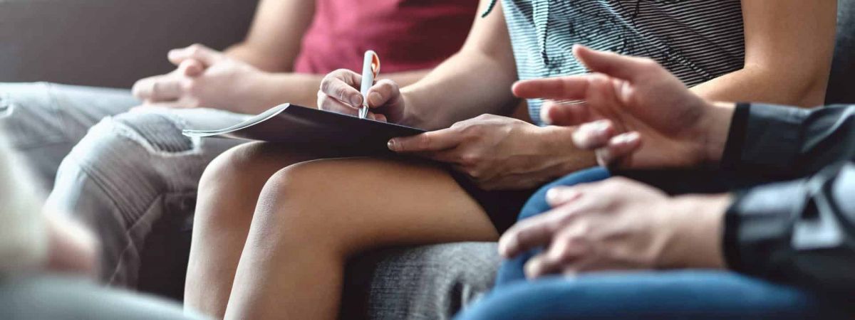 group therapy during Oak Ridge rehab